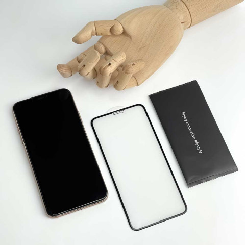 Защитное стекло на iPhone XR 3D curved matte iphone_jacket